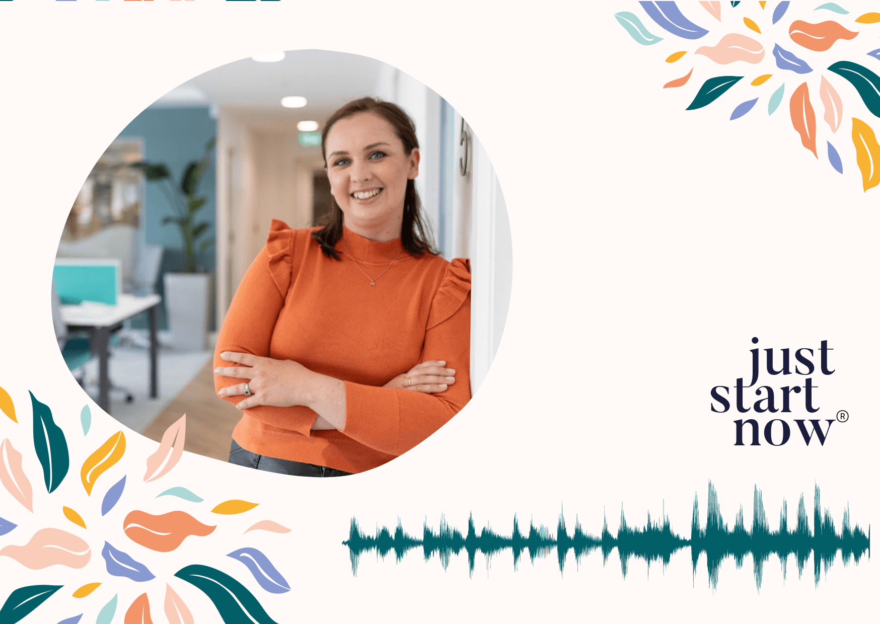 Just Start Now podcast graphic Vicky Shilling sell your wellness business